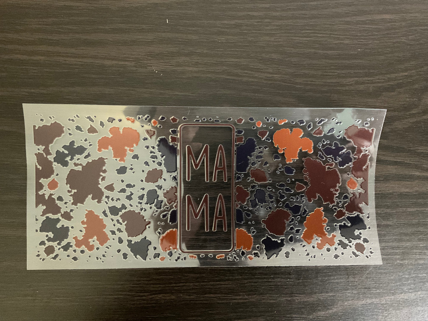 UV DTF - Mama Cow Print