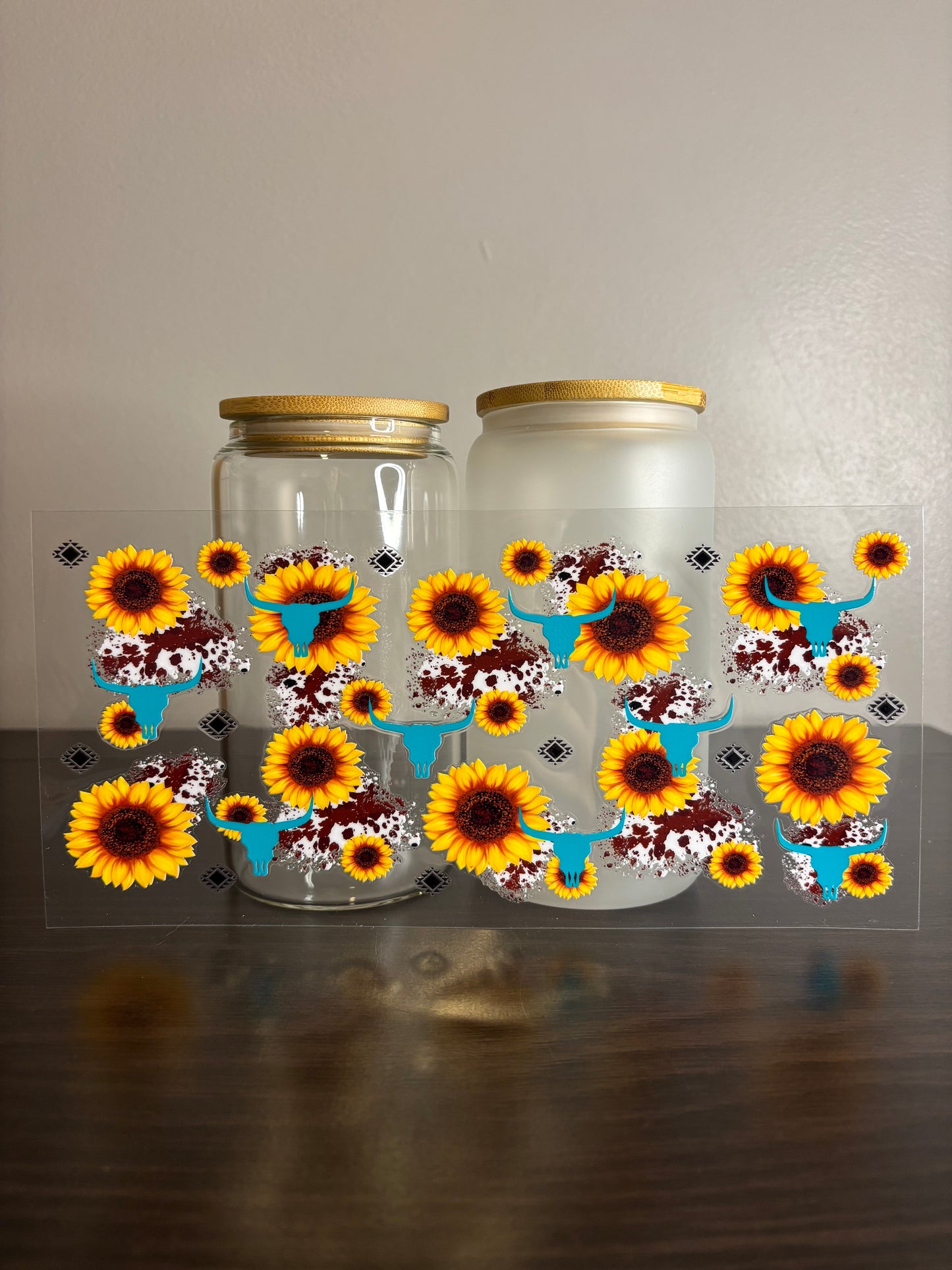 UV DTF - Western Sunflowers