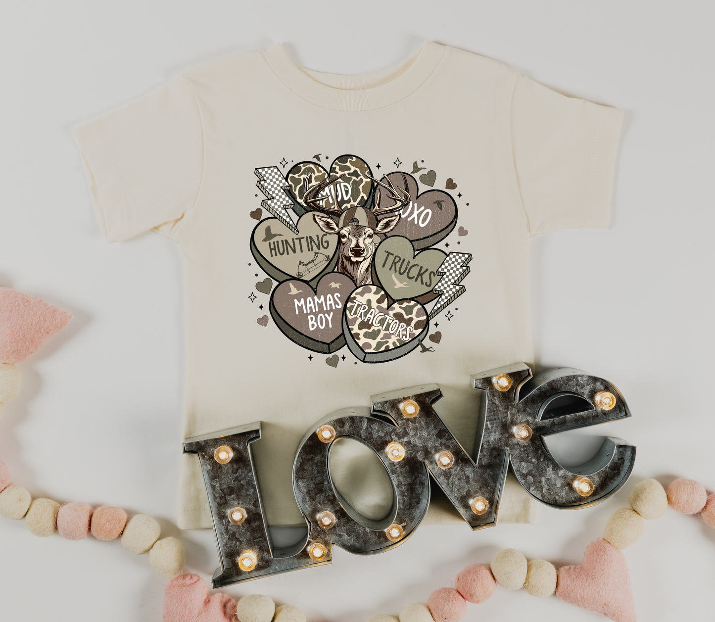 Mama's Boy Candy Hearts - Valentine's Day - KIDS DESIGN ONLY