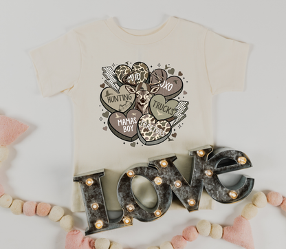 Mama's Boy Candy Hearts - Valentine's Day - KIDS DESIGN ONLY