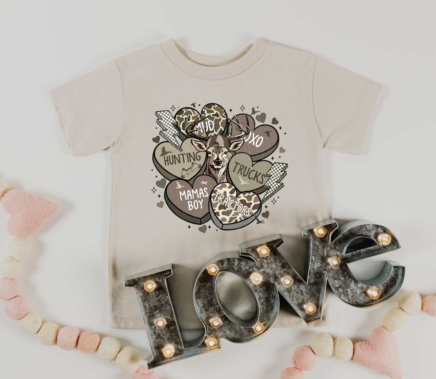 Mama's Boy Candy Hearts - Valentine's Day - KIDS DESIGN ONLY