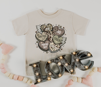 Mama's Boy Candy Hearts - Valentine's Day - KIDS DESIGN ONLY