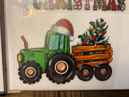 Christmas Tractor - Kids Only Design