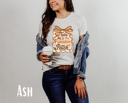 Take Me to the Pumpkin Patch W/ Bow