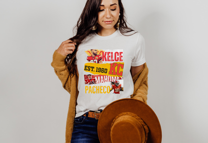 Kelce, Mahomes, Pacheco - Kansas City - Chiefs