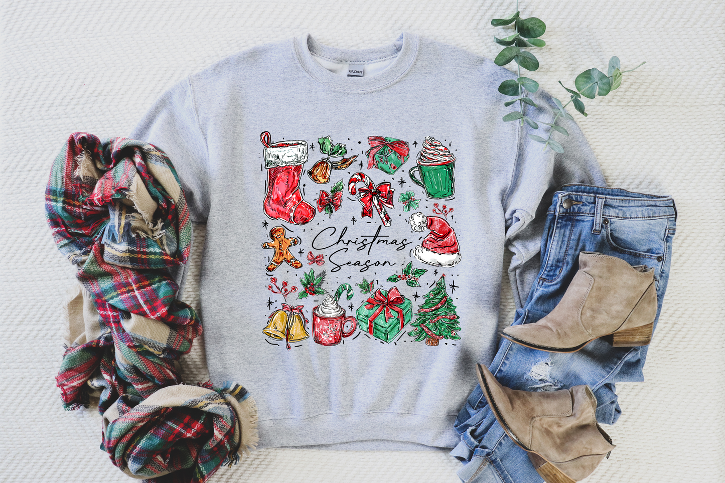 Distressed Christmas Season