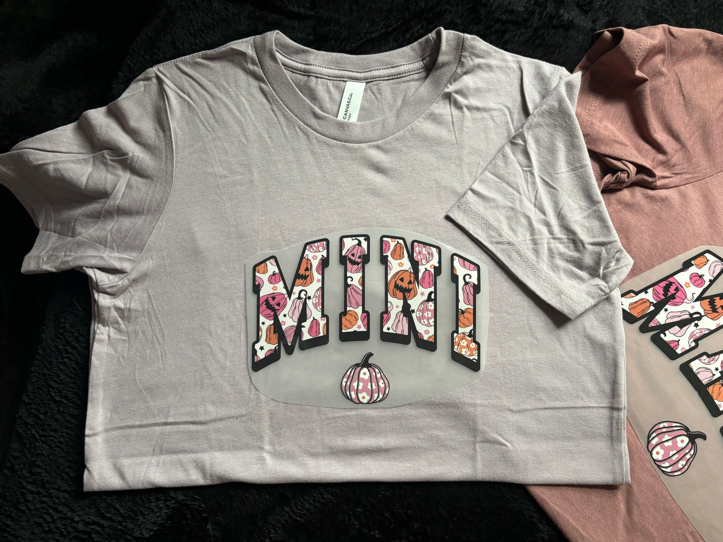 Mama and Mini - Halloween - Fall Shirt - Bella + Canvas