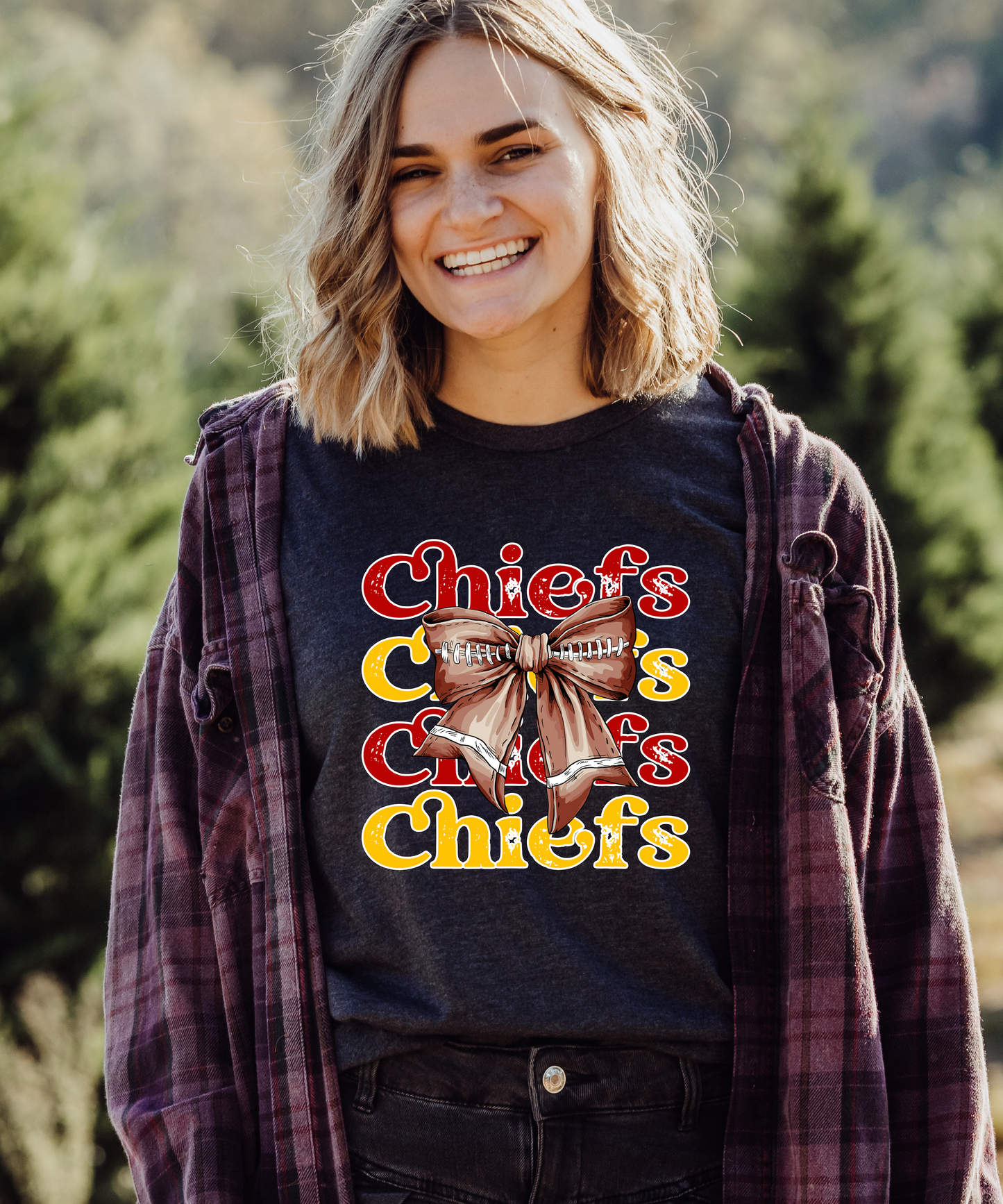 Chiefs Football Bow