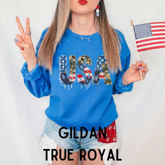 USA (Faux Patchwork)