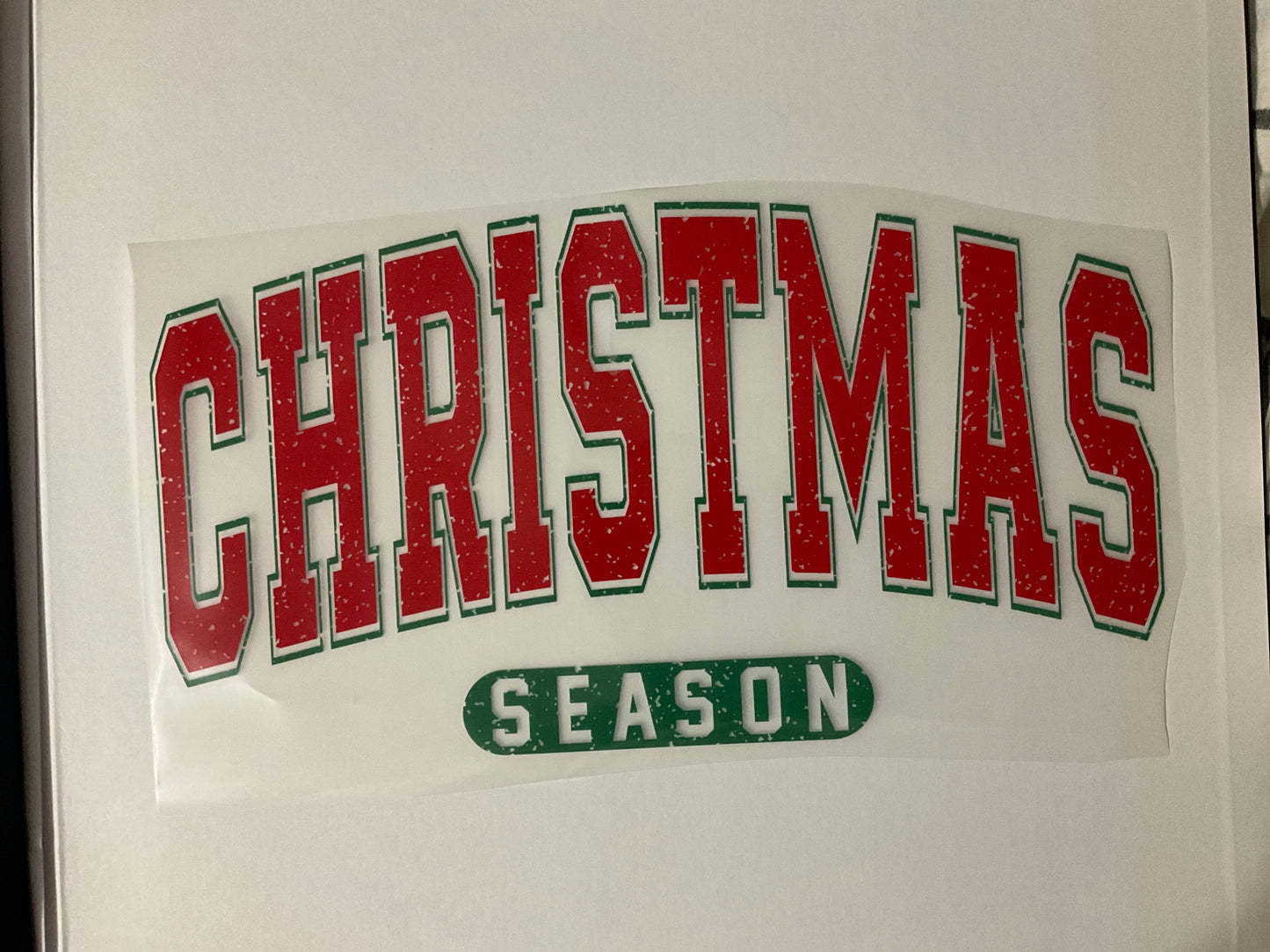 Christmas Season - Varsity Shirt - Christmas - Winter Shirt - Bella + Canvas