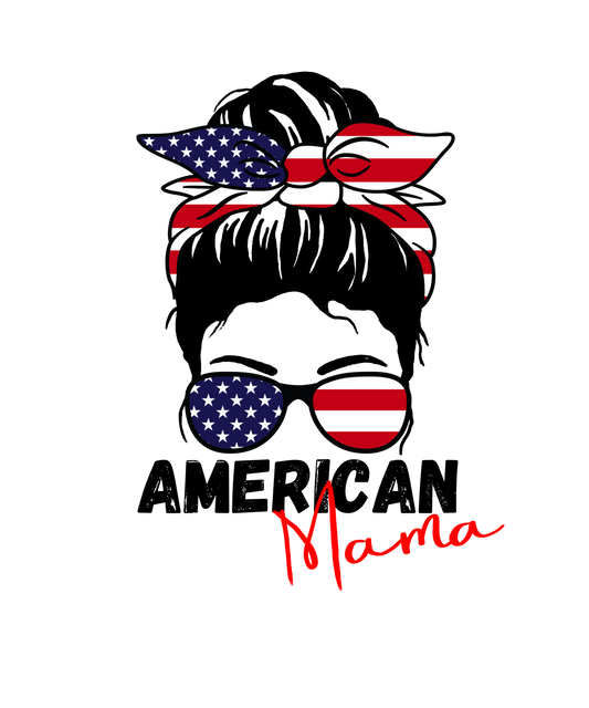 American Mama - Messy Bun