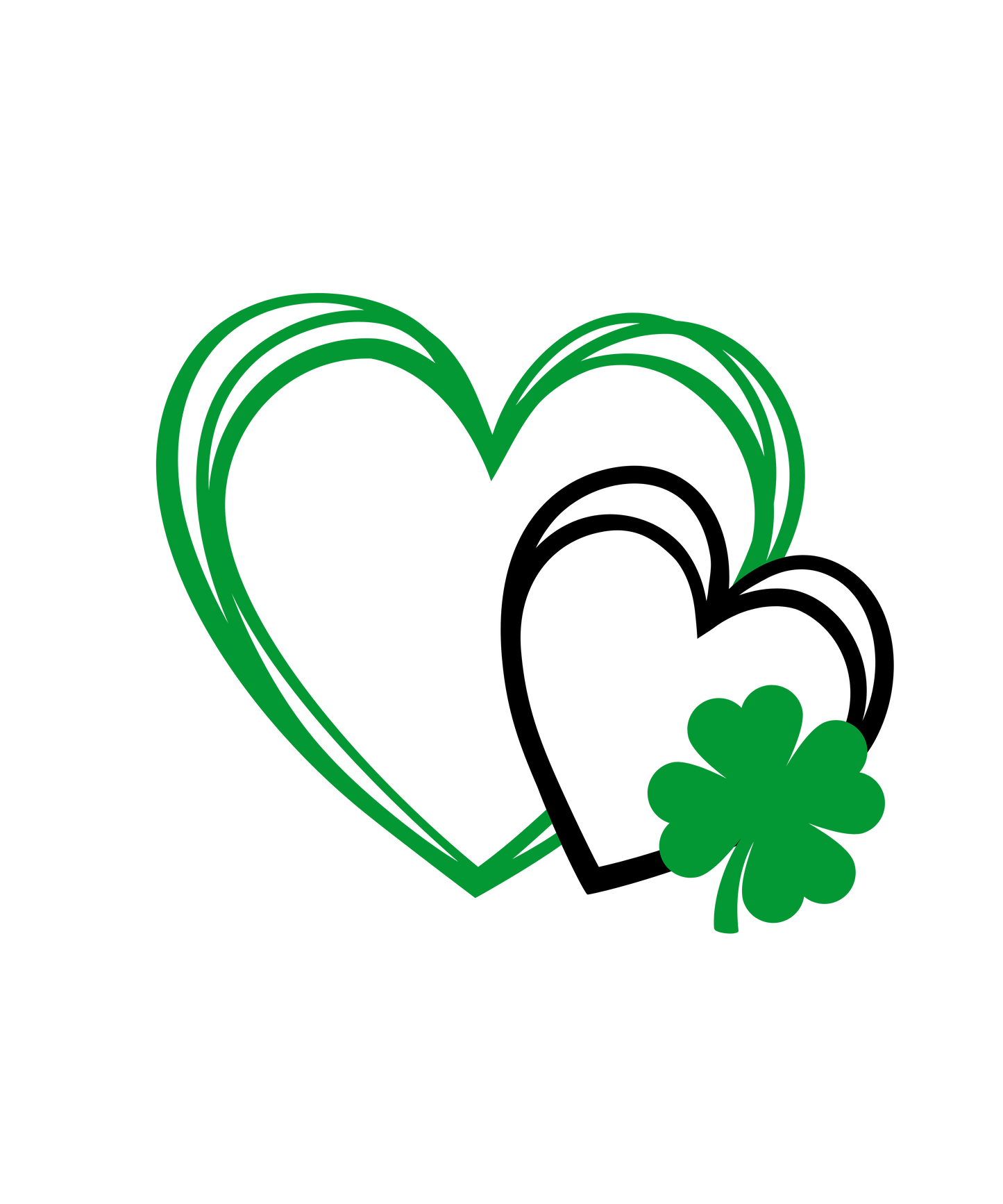 St. Patricks Day Hearts