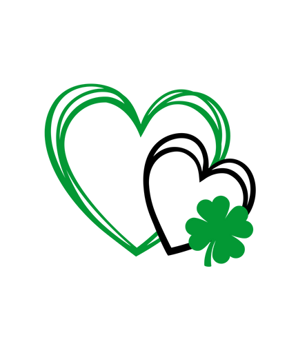 St. Patricks Day Hearts