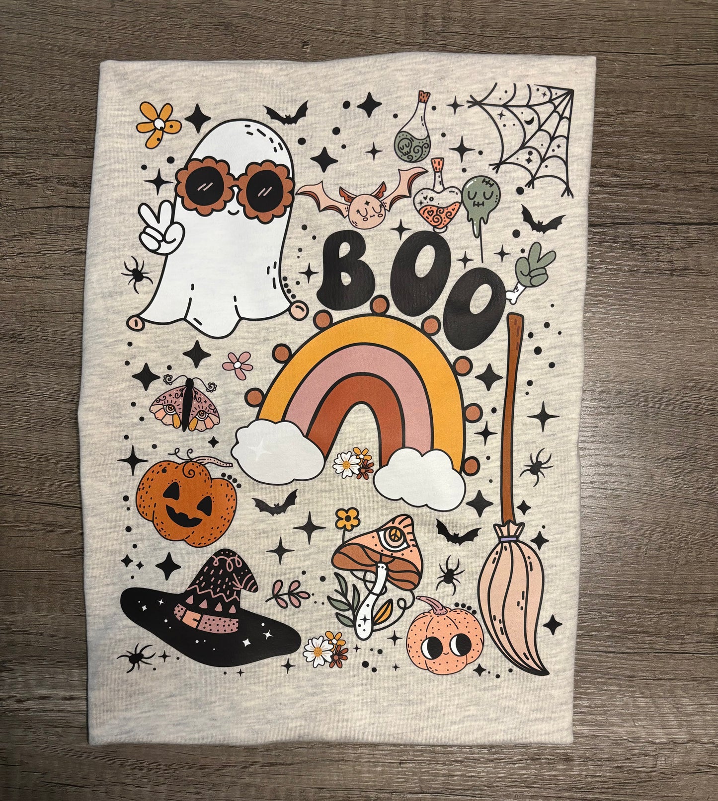 Halloween BOO with Ghost Pocket