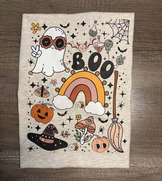 Halloween BOO with Ghost Pocket