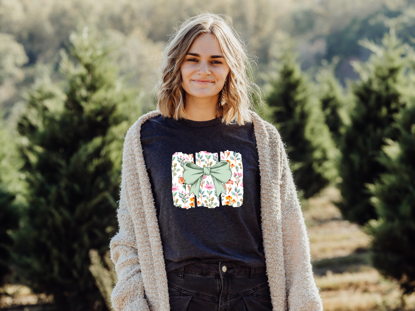 Bow with Paint Streaks