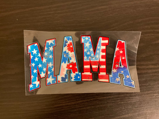 UV DTF - Mama Fourth of July
