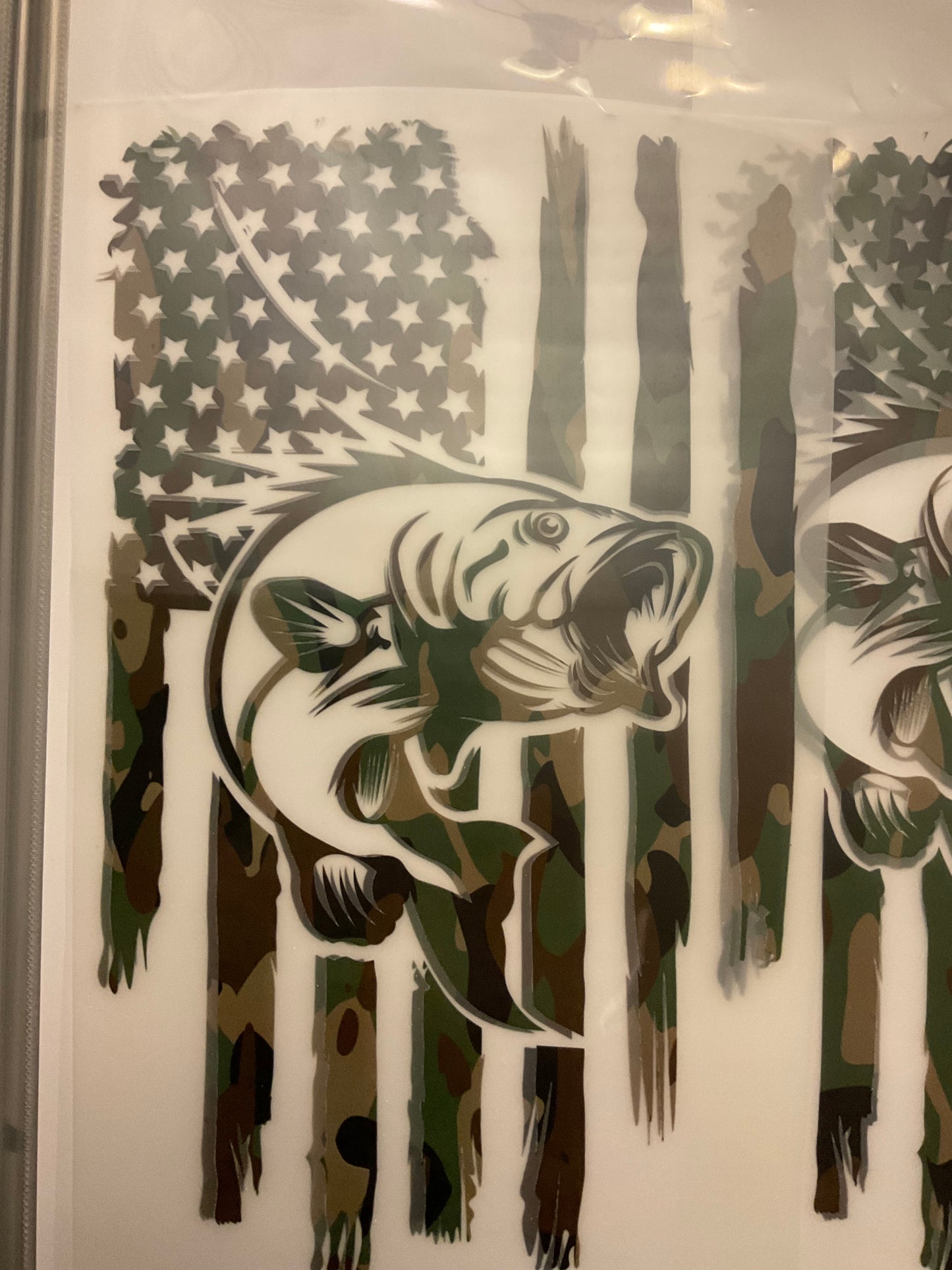 Camo Flag - Fish