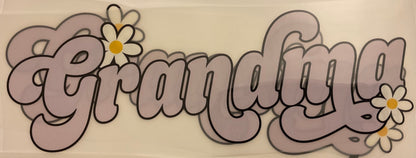 Grandma - Purple + Flowers