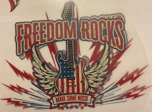 Freedom Rocks - Guitar - Kids Design Only