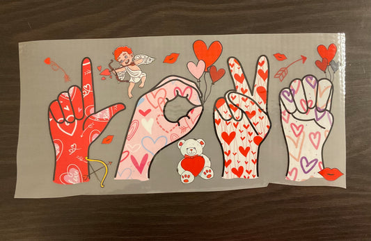 L O V E ASL - Valentine's Day