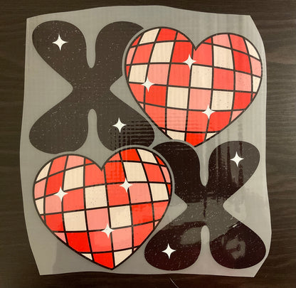 XOXO with Hearts