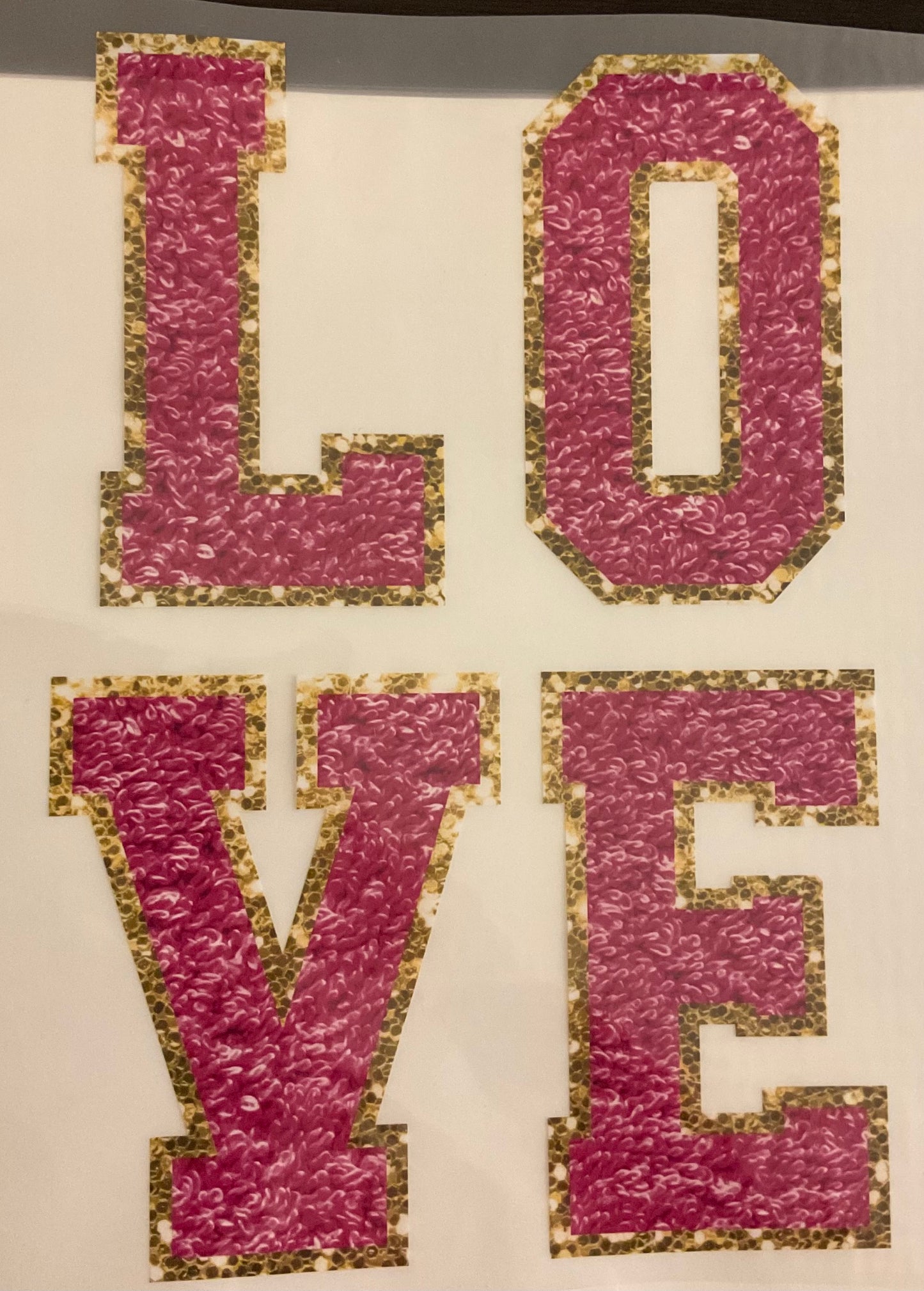 Love - Faux Sequins - Valentine's Day
