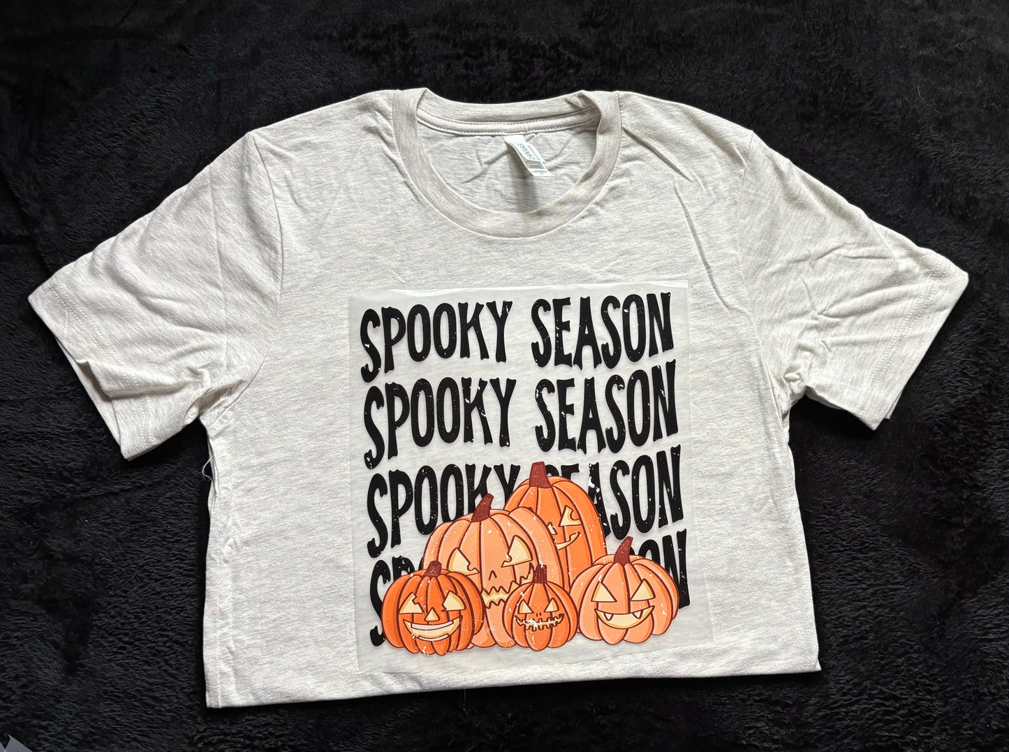 Spooky Season, Jack-O-Lantern - Halloween - Fall Shirt - Bella + Canvas