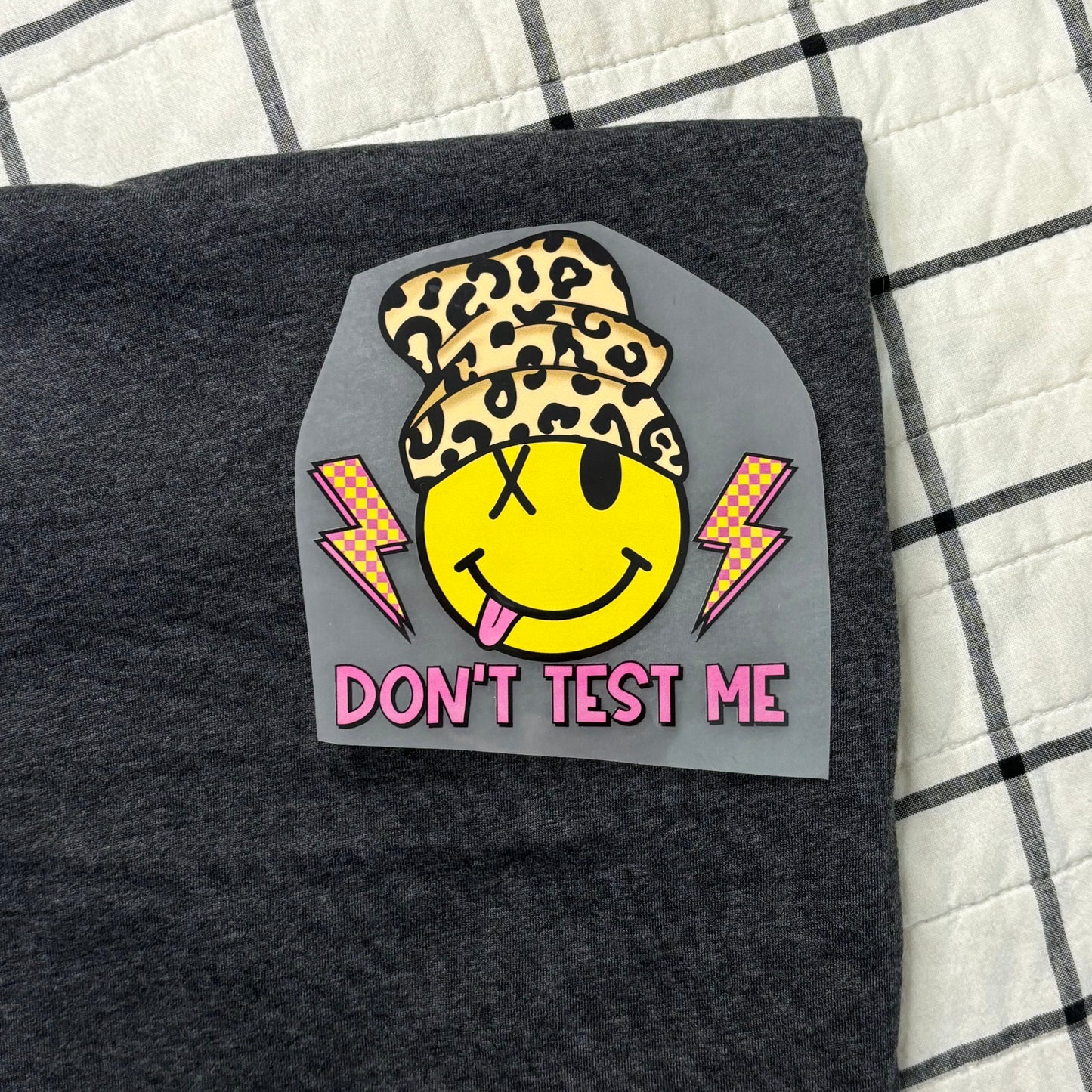 F*ck Around and Find Out! - Smiley Face - With Pocket