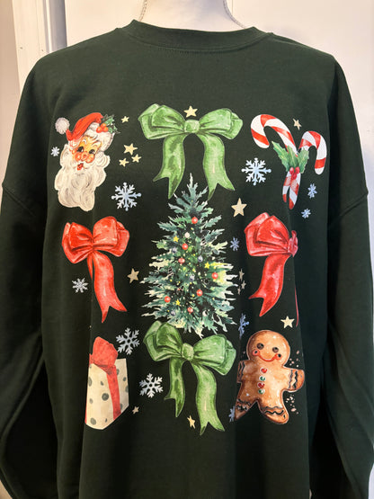 Christmas Themed Square - Christmas - Winter Shirt - Bella + Canvas