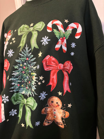 Christmas Themed Square - Christmas - Winter Shirt - Bella + Canvas