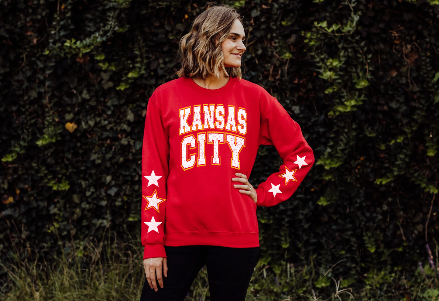 Kansas City W/ Star Sleeves