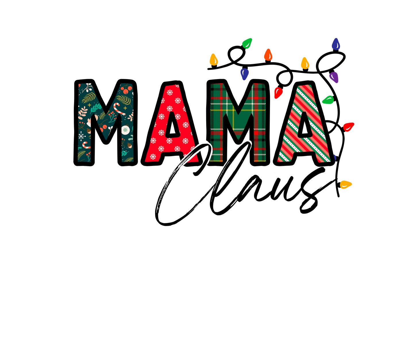 Mama Claus- Christmas - Winter Shirt - Bella + Canvas