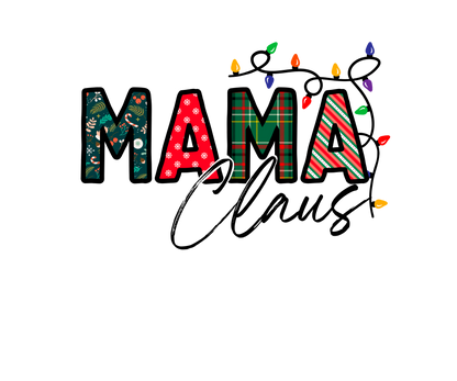 Mama Claus- Christmas - Winter Shirt - Bella + Canvas