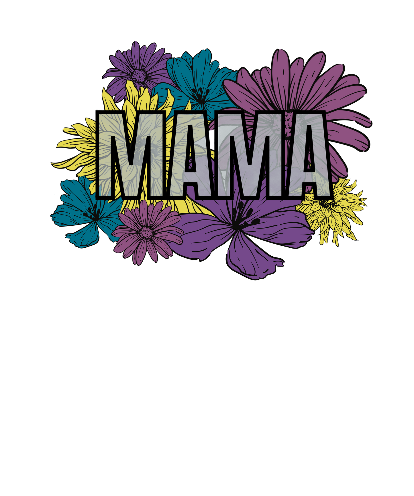 Mama - Spring Flowers