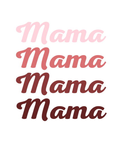 Mama X4 Pink Gradient